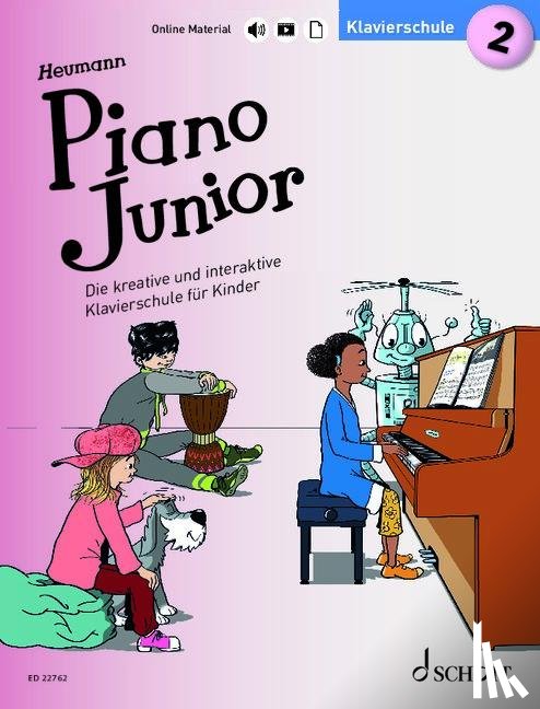 Heumann, Hans-Günter - Piano Junior: Klavierschule 2