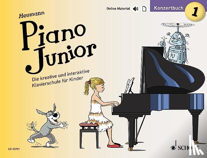 Heumann, Hans-Günter - Piano Junior: Konzertbuch 1