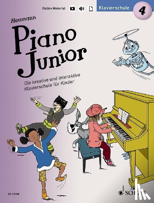Heumann, Hans-Günter - Piano Junior: Klavierschule 4