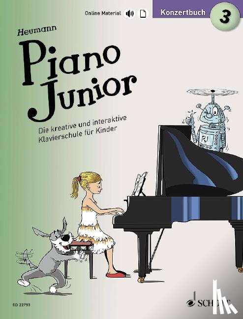 Heumann, Hans-Günter - Piano Junior: Konzertbuch 3