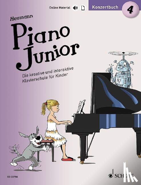 Heumann, Hans-Günter - Piano Junior: Konzertbuch 4