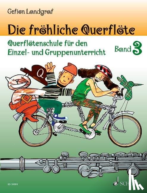 Landgraf, Gefion - Die fröhliche Querflöte Band 3 und Spielbuch 3