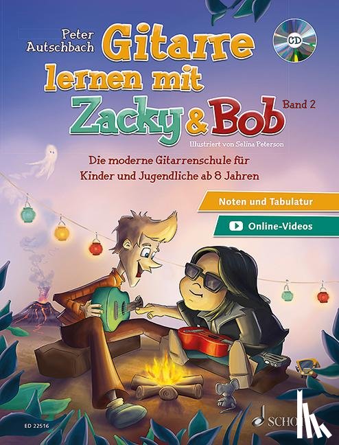 Autschbach, Peter - Gitarre lernen mit Zacky und Bob