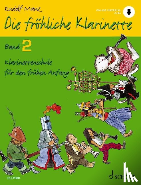 Mauz, Rudolf - Die fröhliche Klarinette Band 2