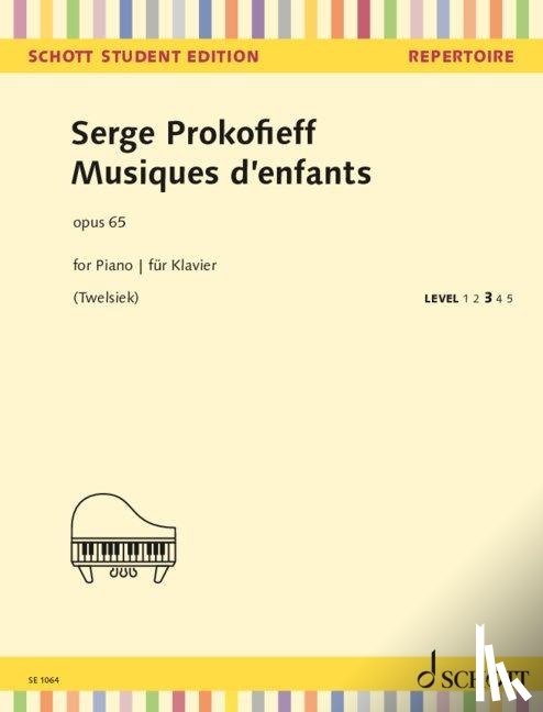 Prokofjew, Sergej - Prokofieff: Musiques D'enfants Op. 65 for Piano