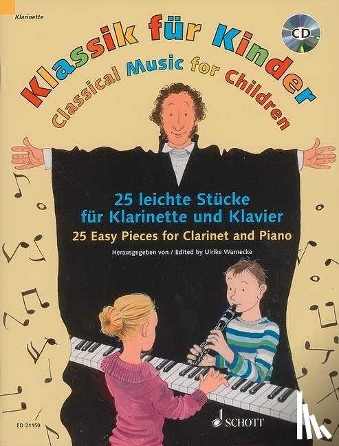  - Klassik für Kinder. Klarinette in B und Klavier