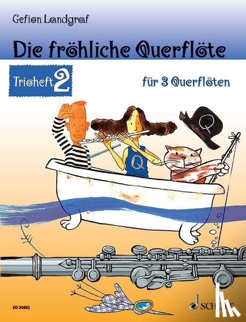 Landgraf, Gefion - Die fröhliche Querflöte Trioheft 2