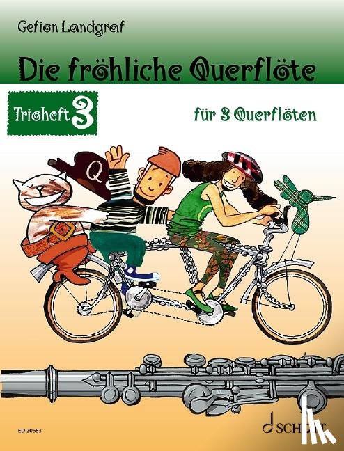 Landgraf, Gefion - Die fröhliche Querflöte Trioheft 3