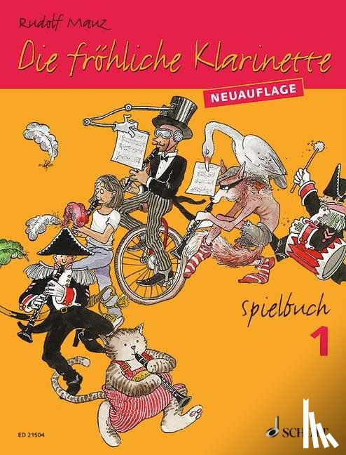 Mauz, Rudolf - Die fröhliche Klarinette. Spielbuch 01