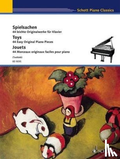 Twelsiek, Monika - Spielsachen. 44 leichte Originalwerke für Klavier