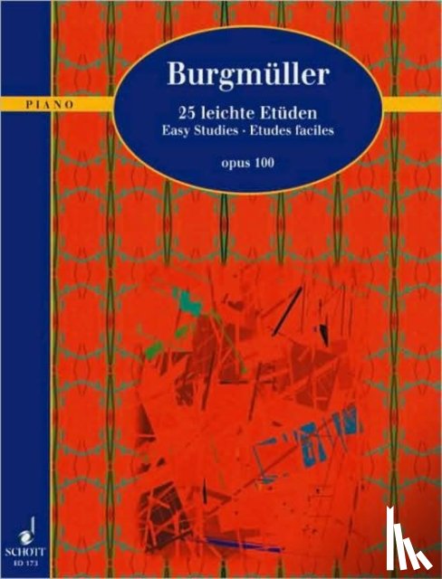 Burgmüller, Friedrich, Twelsiek, Monika - 25 Easy Studies, Op. 100