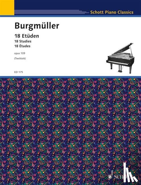 Burgmüller, Friedrich - 18 Etüden op. 109