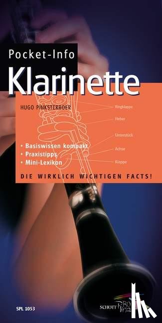Pinksterboer, Hugo - Pocket-Info Klarinette