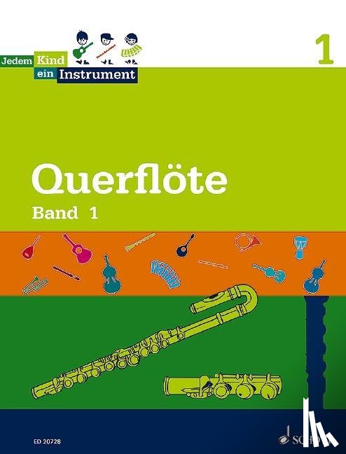 Mallus, Fine - Jedem Kind ein Instrument. Querflöte Band 1