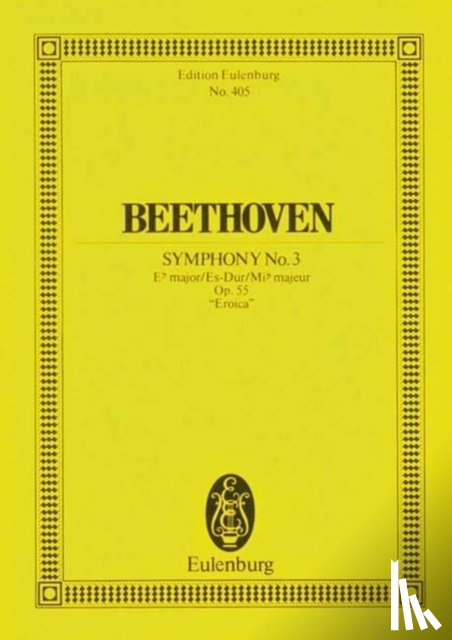 LUDWIG VA BEETHOVEN - SYMPHONY NO 3 EB MAJOR OP 55