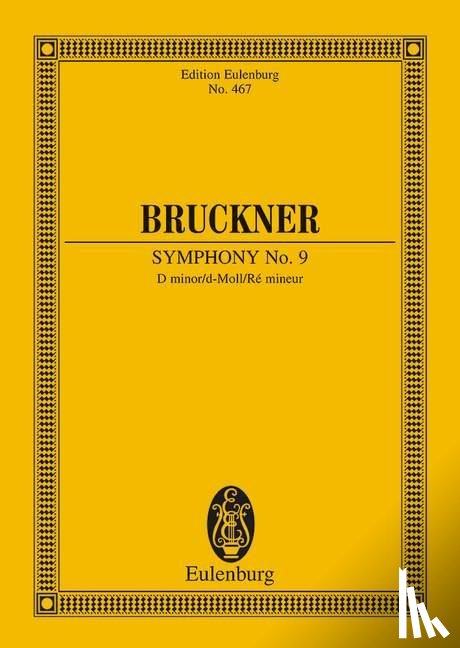 ANTON BRUCKNER - SYMPHONY NO 9 D MINOR