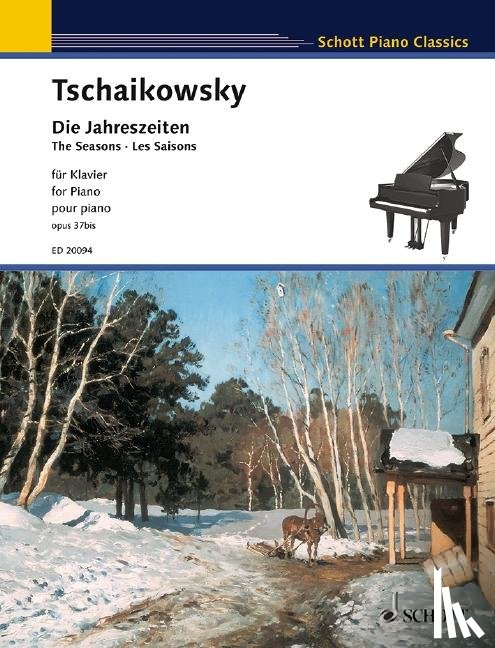 Tschaikowsky, Peter Iljitsch - Die Jahreszeiten op. 37bis