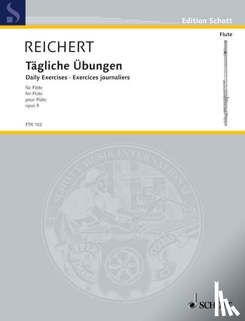 Reichert, Mathieu André - Tägliche Übungen
