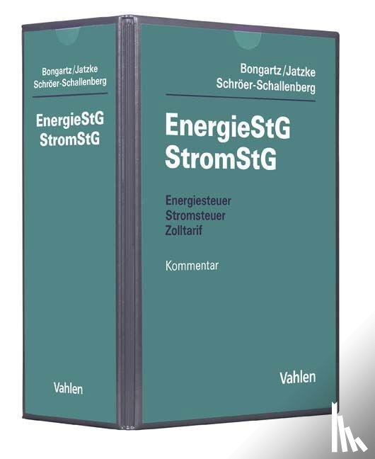  - Energiesteuer, Stromsteuer, Zolltarif (mit Fortsetzungsnotierung). Inkl. 20. Ergänzungslieferung