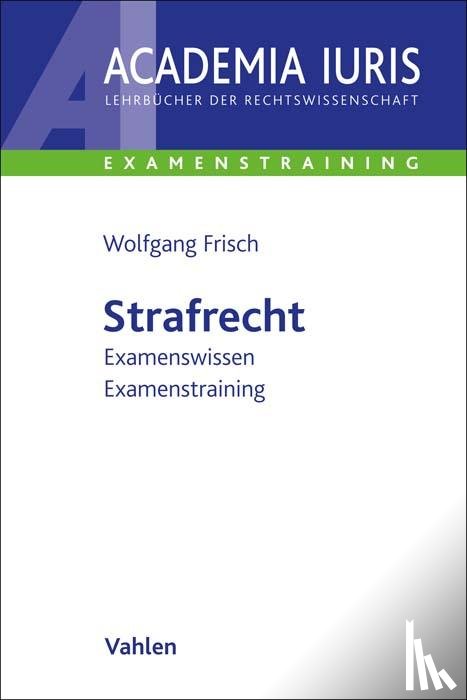 Frisch, Wolfgang - Strafrecht