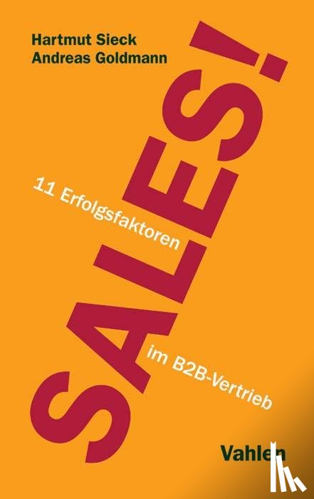 Sieck, Hartmut, Goldmann, Andreas - Sales!