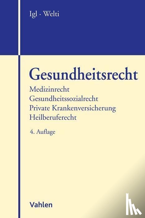  - Gesundheitsrecht