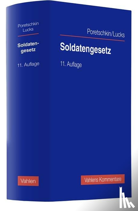 Poretschkin, Alexander, Lucks, Ulrich - Soldatengesetz