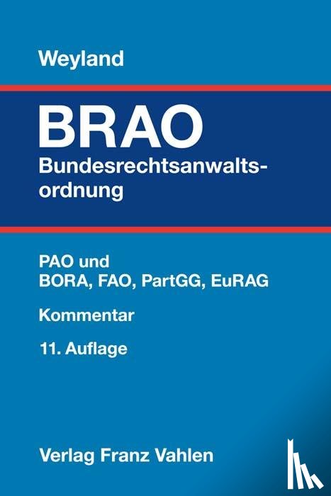  - Bundesrechtsanwaltsordnung