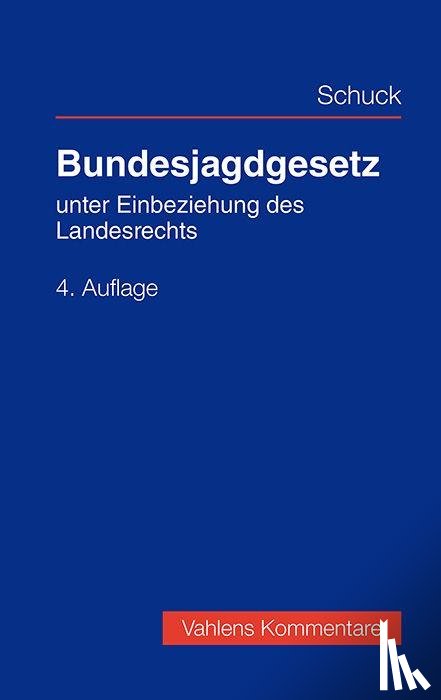  - Bundesjagdgesetz