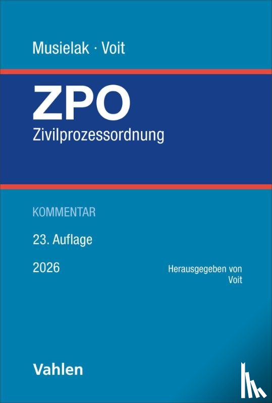  - Zivilprozessordnung. ZPO