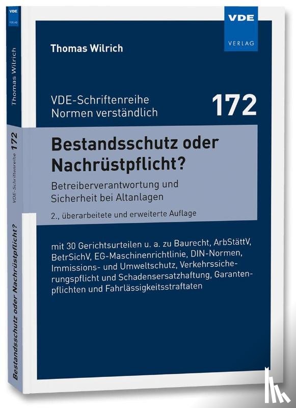 Wilrich, Thomas - Bestandsschutz oder Nachrüstpflicht?