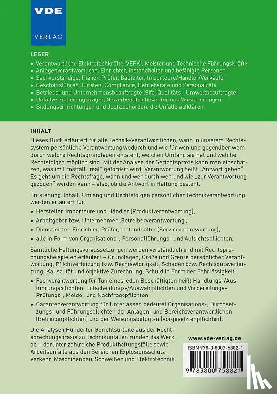 Wilrich, Thomas - Technik-Verantwortung