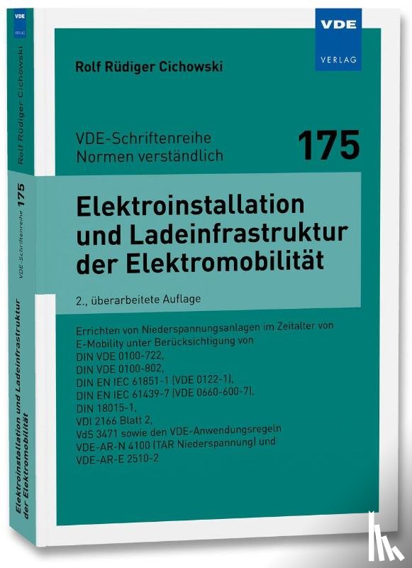 Cichowski, Rolf Rüdiger - Elektroinstallation und Ladeinfrastruktur der Elektromobilität
