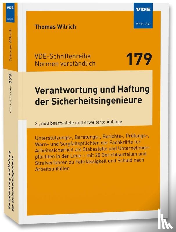 Wilrich, Thomas - Verantwortung und Haftung der Sicherheitsingenieure