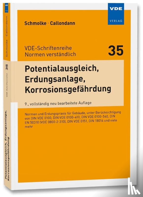 Schmolke, Herbert, Callondann, Karsten - Potentialausgleich, Erdungsanlage, Korrosionsgefährdung