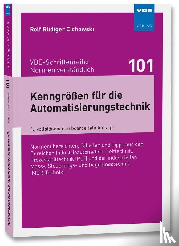 Cichowski, Rolf Rüdiger - Kenngrößen für die Automatisierungstechnik