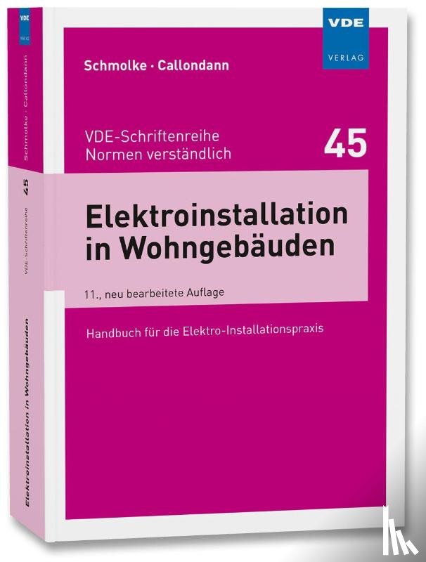 Schmolke, Herbert, Callondann, Karsten - Elektroinstallation in Wohngebäuden