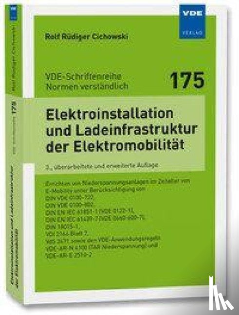 Cichowski, Rolf Rüdiger - Elektroinstallation und Ladeinfrastruktur der Elektromobilität