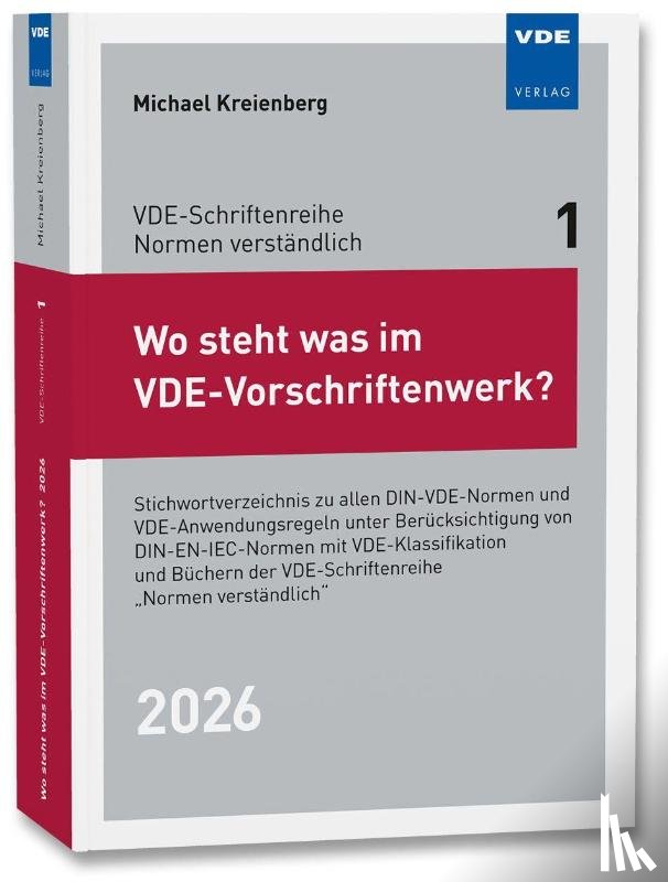 Kreienberg, Michael - Wo steht was im VDE-Vorschriftenwerk? 2026