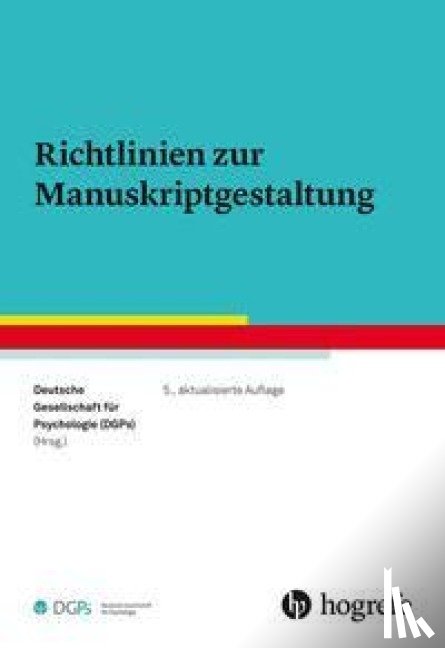  - Richtlinien zur Manuskriptgestaltung