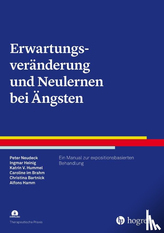 Neudeck, Peter, Heinig, Ingmar, Hummel, Katrin Veronika, im Brahm, Caroline - Erwartungsveränderung und Neulernen bei Ängsten