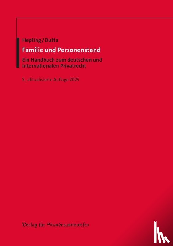 Hepting, Reinhard, Dutta, Anatol - Familie und Personenstand