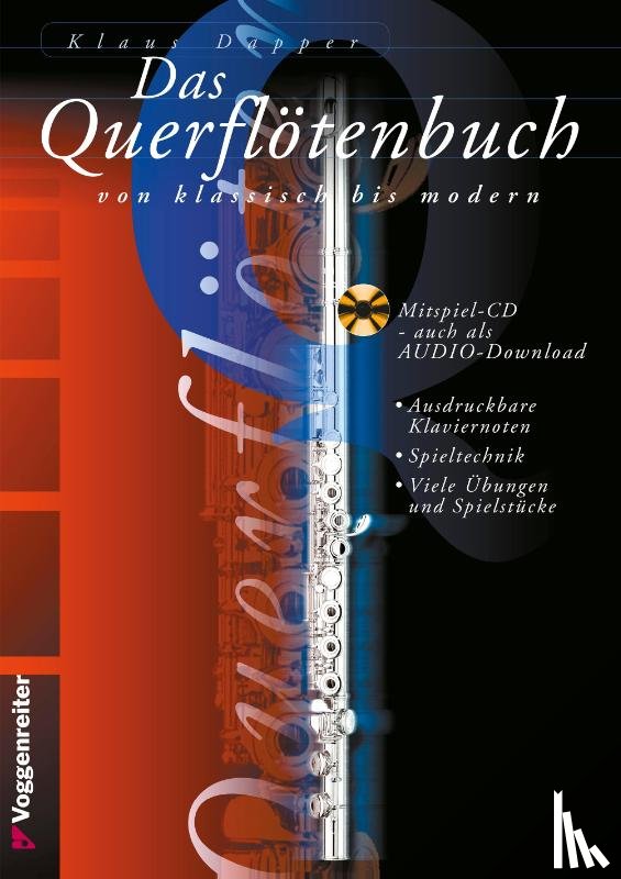 Dapper, Klaus - Das Querflötenbuch von klassisch bis modern. Mit CD