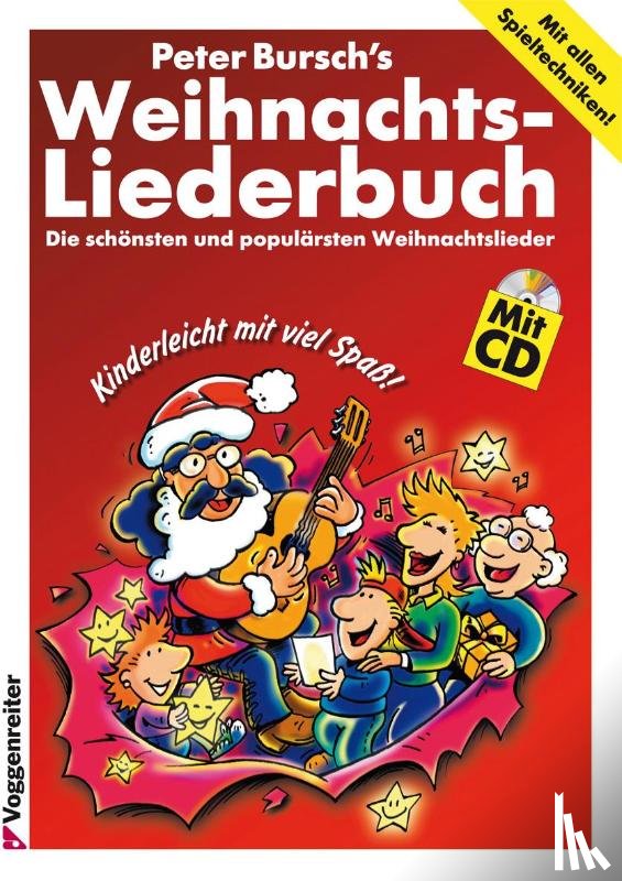 Bursch, Peter - Peter Burschs Weihnachtsliederbuch. Inkl. CD