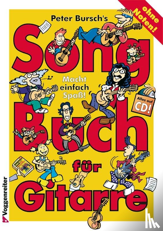 Bursch, Peter - Peter Burschs Songbuch für Gitarre. Ohne Noten
