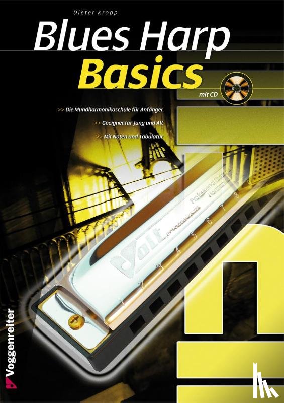 Kropp, Dieter - Blues Harp Basics