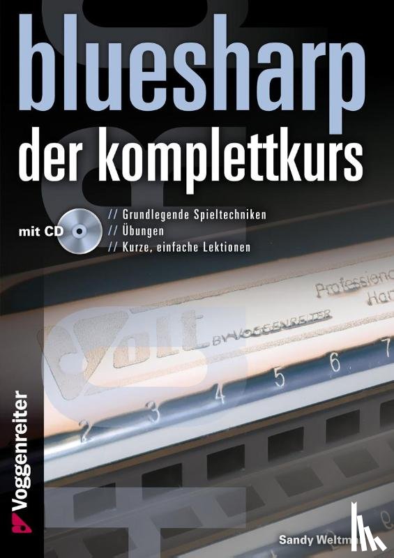 Weltman, Sandy - Bluesharp - Der Komplettkurs (CD)