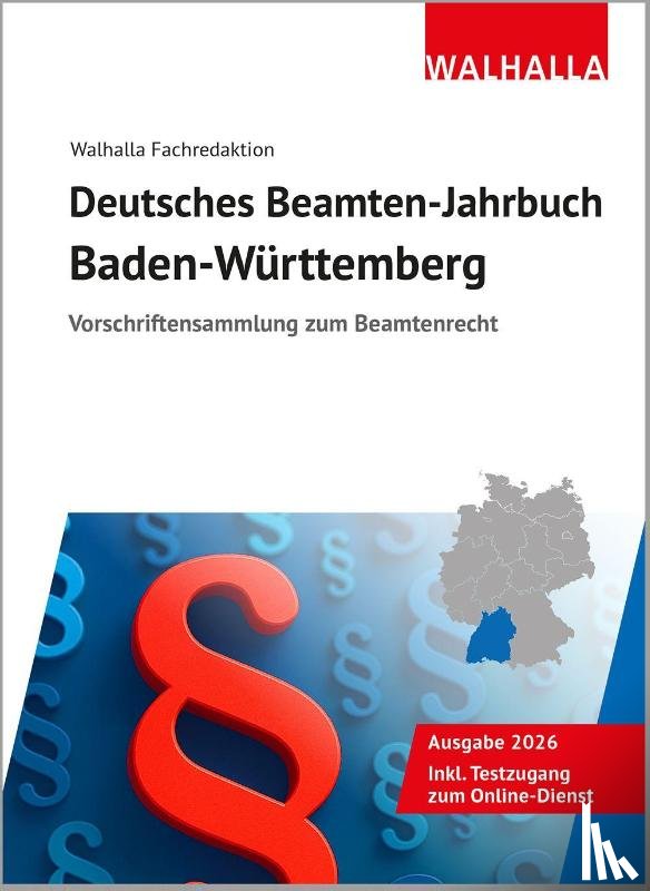 Walhalla Fachredaktion - Deutsches Beamten-Jahrbuch Baden-Württemberg 2026
