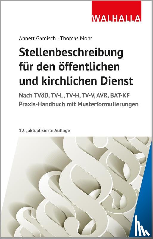 Gamisch, Annett, Mohr, Thomas - Stellenbeschreibung für den öffentlichen und kirchlichen Dienst