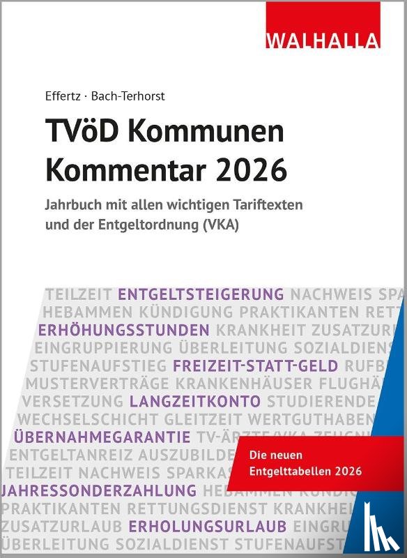 Effertz, Jörg, Bach-Terhorst, Andreas - TVöD Kommunen Kommentar 2026